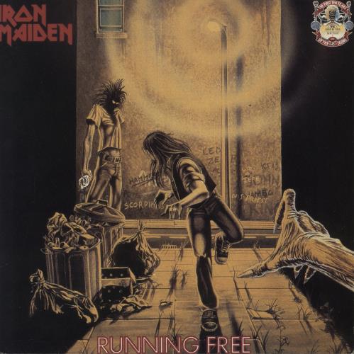 Iron Maiden Running Free / Sanctuary UK 12